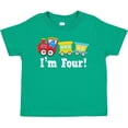 thumbnail image 3 of Inktastic 4th Birthday Train Boys Toddler T-Shirt, 3 of 5