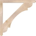 thumbnail image 3 of Ekena Millwork 3 1/2"W x 48"D x 48"H Olympic Craftsman Smooth Bracket, Douglas Fir, 3 of 4