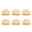 Apricot, variant on CEORPER 6Pcs Guitar String Ties Bridge Beads Classical Guitar Rollers String Trees