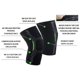 thumbnail image 2 of Rodilleras de ligamento de 2 piezas Las rodilleras para hombres y mujeres se utilizan para aliviar el dolor de rodilla, rodillas artríticas, desgarros de menisco, levantamiento de pesas y rodilleras p, 2 of 5