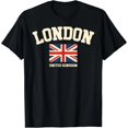thumbnail image 1 of Camiseta Retro de Londres, Inglaterra - Recuerdo Vintage para Mujer, 1 of 5