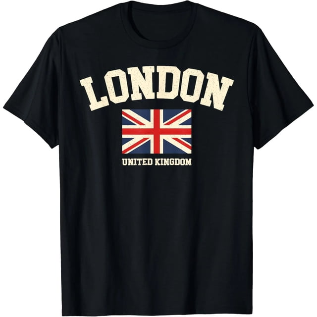 Camiseta Retro de Londres, Inglaterra - Recuerdo Vintage para Mujer