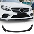 thumbnail image 1 of Front Bumper Lip, Front Bumper Lip Spoiler Air Chin Body Kit Splitter, Erodynamic Guard Protector Chin Spoiler Body Kit Replacement for C Class W205 C205 S 205, 1 of 7