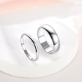 thumbnail image 6 of ChicSilver 925 Sterling Silver Rings for Women, 2mm Minimalist Silver Wedding Band Ring, Comfort Fit Stacking Ring for Women, Simple Anniversary Engagement Gift Jewelry, 6 of 10