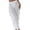White, variant on Women's Solid Sheer See Through High Waist Wide Leg Cover Up Pants Bathing Suit