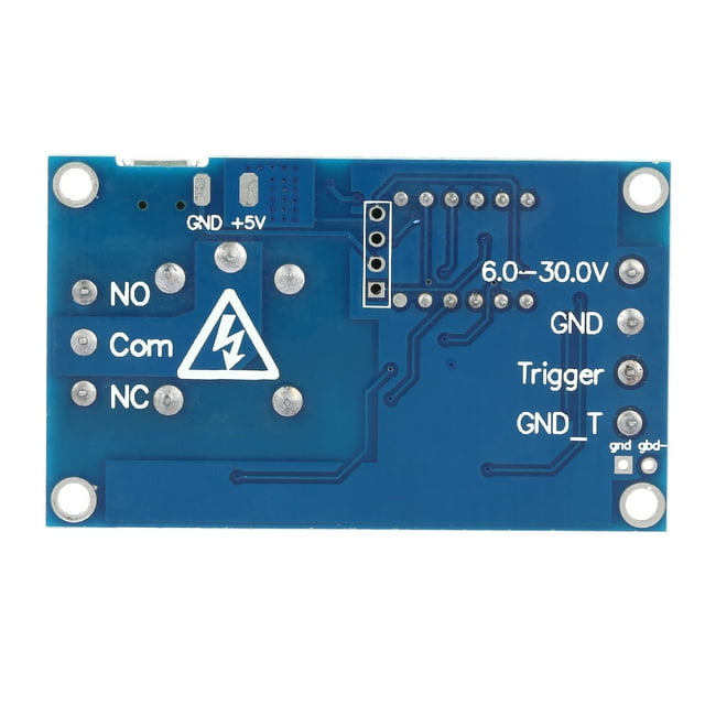 LED Display Delay On Off Relay Module Trigger Cycle Delay Timer Switch for Home Automation