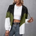 thumbnail image 1 of Women's Jacket Lightweight Bright Color Coat Soft Shell Hooded Raincoat Waterproof for Outdoor Camping Travelling New, 1 of 4