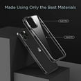 thumbnail image 2 of Letscom Crystal Clear Case for iPhone 12 Pro Max Anti-Yellowing, Corner Shockproof, Military Grade Protection Phone Case -Ci121MX - Clear, 2 of 3