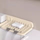 thumbnail image 5 of Faucet Drains Pad, Kitchen Sink Splash Proof, Thickened Dry Pad, Waterproof Stain Resistant, Foldable Portable, Metal Frame, For Bathroom, 5 of 8