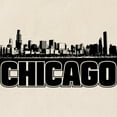 thumbnail image 2 of CafePress - Chicago Skyline Tote Bag - Unisex Canvas Tote Bag, Beige, 1-Piece, 2 of 6