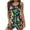 Multicolor, variant on Lovzfmll Tankini Set for Women, Printed Top and Trunks, Conservative Two Piece Bathing Suit for Modest Beach Swim