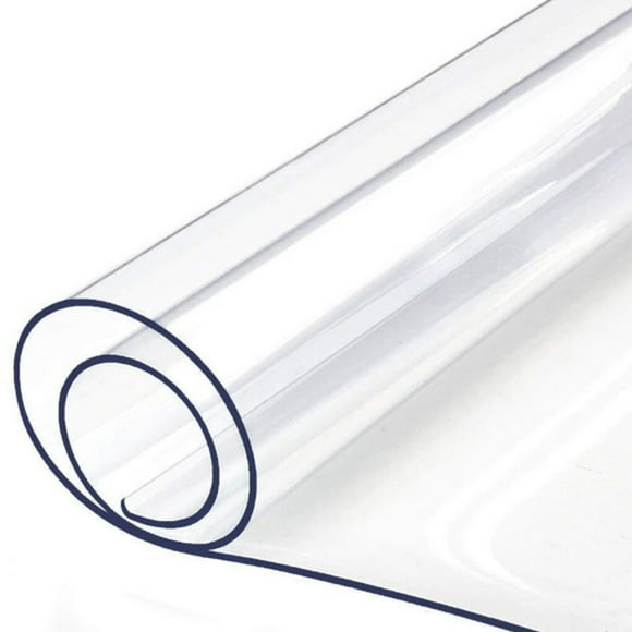Waterproof Tablecloth PVC Clear Oil-proof Cloth Round Plastic Home Hotel Dining Table Mat Protector
