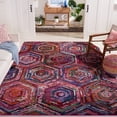 thumbnail image 3 of SAFAVIEH Monaco Kelsey Geometric Area Rug, Pink/Multi, 8' x 11', 3 of 6