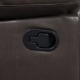 thumbnail image 3 of CorLiving Plush Reclining Bonded Leather Sofa Set, 3 of 9