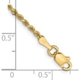 thumbnail image 2 of Refined Artisan Bold 14K 1.75mm Diamond-Cut Rope Chain Sparkling Sparkle-worthy Inspired, 2 of 2