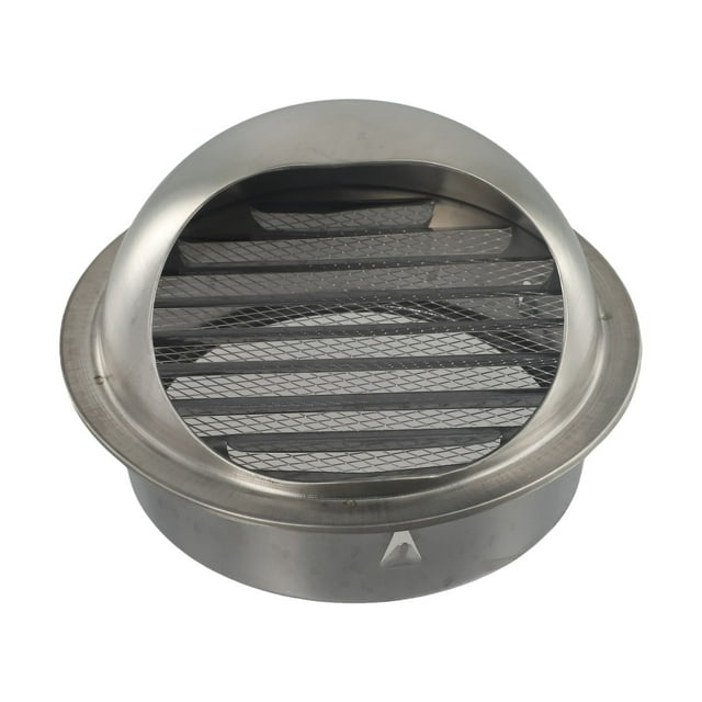 Bgsha Stainless Steel Round Bull Nosed External Extractor Wall Vent Outlet