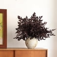 thumbnail image 2 of PERFNIQUE 6 Pack Artificial Plum Cimicifuga Leaf Sprays, 32" Faux Ramosa Branches for Vase, Fall Floral Stems for Table Centerpiece, Farmhouse, Wedding, or Mantel Decor, 2 of 9