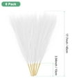 thumbnail image 3 of Uxcell 6 Pack Faux Pampas Grass 21.7 Inch for Home Decor/Wedding White, 3 of 6