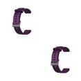 thumbnail image 3 of Transemion Sport Strap Bracelet Smart Wristband TPU for Mi Watch deep purple 2Set, 3 of 6