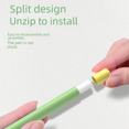 thumbnail image 5 of Adecuado para la funda protectora de lápiz capacitivo de segunda generación de Xiaomi, funda protectora de lápiz de escritura a mano de color contrastante, funda de silicona para lápiz, 5 of 5