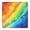 Rainbow Tie Dye, variant on Colorful Tie Dye Mountain Pattern Square Fitted Tablecloth with Elastic Edge,Square Table Cover,Washable Elastic Table Cover for Home Kitchen Party Decor 34"x34"