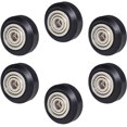 thumbnail image 1 of Grandes Roues à Poulie en Plastique avec Roulements Engrenage Perlin Imprimante 3D Roue à Poulie à Pompon 625zz Poulie Tresse Engrenage Passif Roue Ronde Compatible avec Creality Ender 3 CR-10 CR-10S(6 Pcs/10 Pcs/20 Pcs), 1 of 7