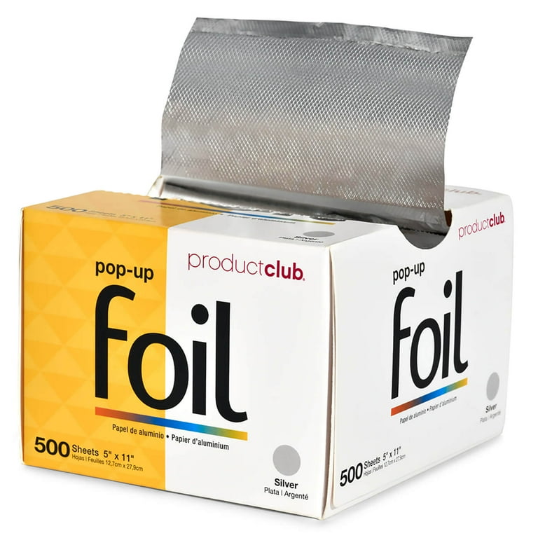 Foil Sheets, Silver, 5 x 11, 500 Count