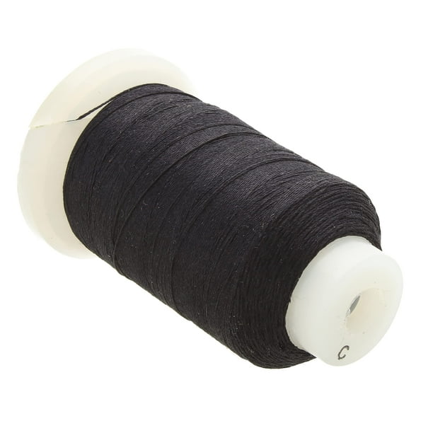 Bobina Silk Cord The Beadsmith FF de 0,38 mm, color negro, 105 m