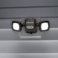thumbnail image 5 of Mr. Beams MBN3000 Netbright 500 Lumen High Performance Wireless Battery Powered Motion Sensing LED Dual Head Security Spotlight, Brown, 5 of 5