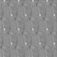 thumbnail image 1 of Ahgly Company Tapis d'Intérieur Lavable en Machine Carré Transitionnel Sonic Gris Argenté, 5 Pieds Carré, 1 of 7