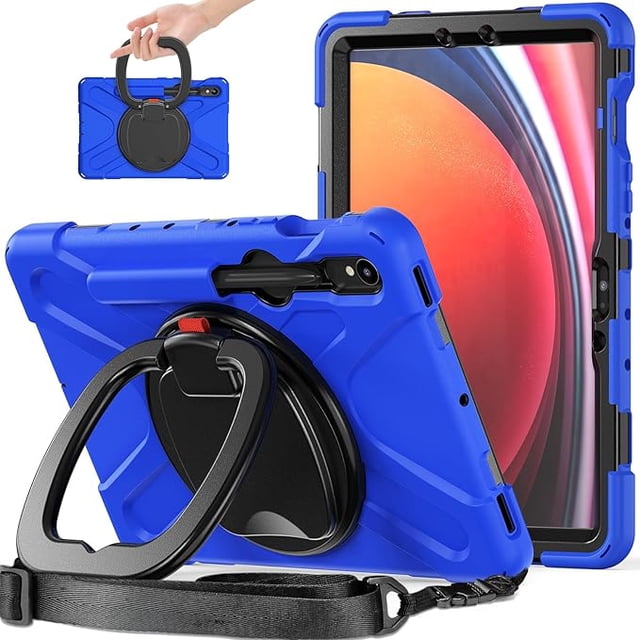 Funda Protectora para Samsung Galaxy Tab S10 Lite / S10 FE / S9 FE 10.9" / Tab S9 11" (Azul)