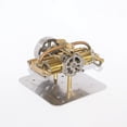thumbnail image 6 of Steam Engine Model Kit That Works, Mini H4 Metal 4-Cylinder Steam Engine Model for Boat, Car, Generator, Educational Physics & Engineering Demonstration Kit for Adults & Teens, 6 of 6