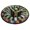 2 styleS 40x40, variant on ZELVINN 3D Visual Effect Round Ghostly Carpet Optical Illusion Floor Mat Nonslip Backing for Living Room Bedr