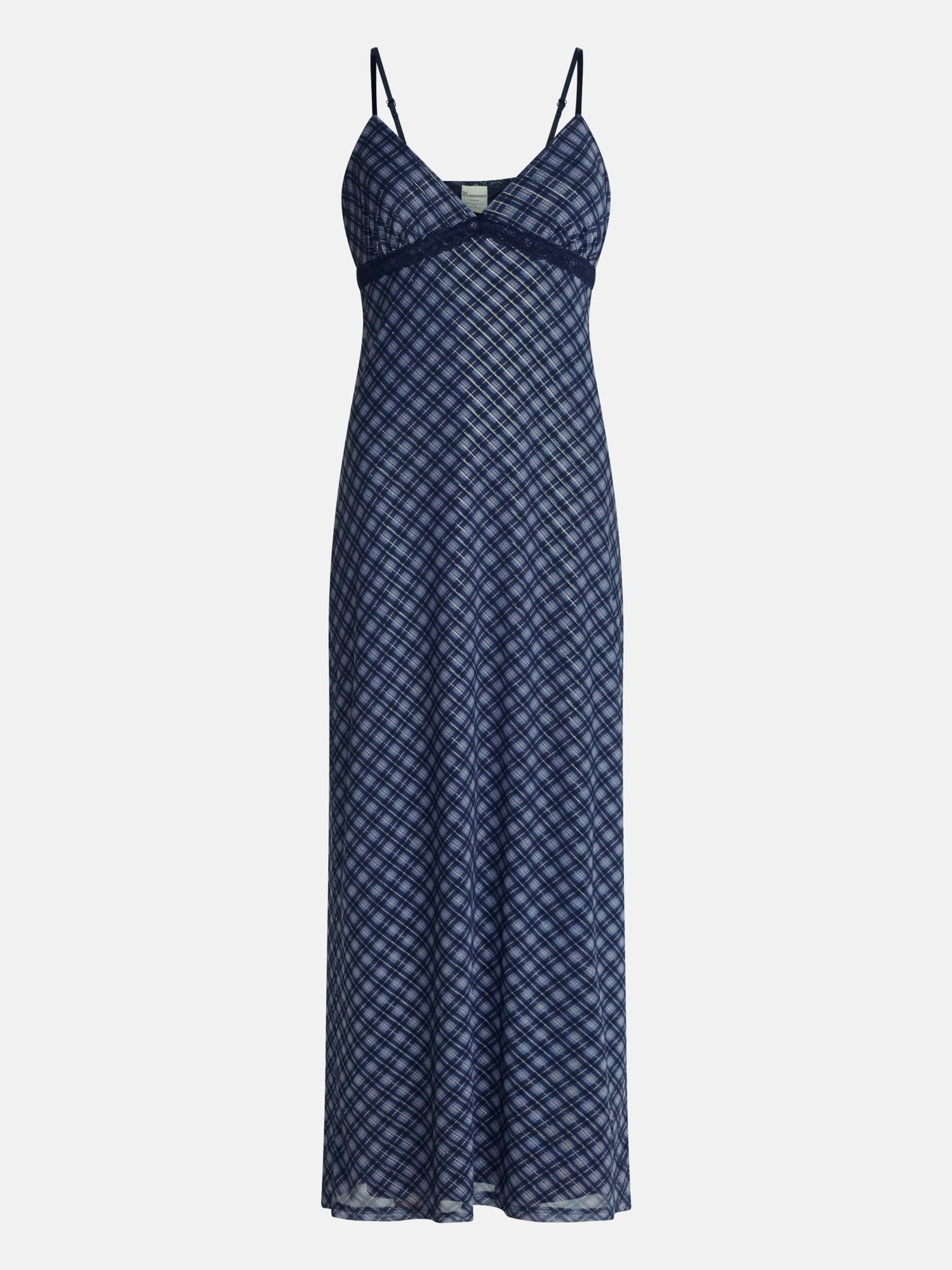 No Boundaries Triangle Mesh Maxi Dress, Women’s XXS-XXL