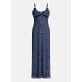 thumbnail image 4 of No Boundaries Triangle Mesh Maxi Dress, Women’s XXS-XXL, 4 of 4