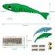 thumbnail image 4 of Juguete de hierba gatera con cepillo de dientes para gatos, cuidado dental de goma interactivo para gatitos y mascotas, juguete para masticar seguro en forma de cangrejo de río, limpieza de dientes, j Namotu YZY1583, 4 of 7
