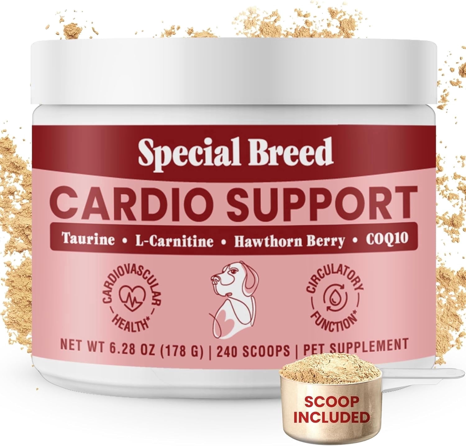 taurine l-carnitine supplement for dogs XCEL 1000 mg with L-Carnitine, Quarter Scored Tablets (250 mg Split), Up to 240 Servings, Supports Heart, Eye & Energy Health : Pet Supplies Taurine & Carnitine for Cats
