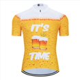 thumbnail image 4 of Camisetas de ciclismo para hombre Moxilyn, mono de ciclismo, ropa de ciclismo para bicicleta de montaña, transpirable, absorbente del sudor, de secado rápido, me encanta la cerveza, 4 of 5