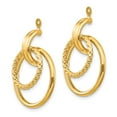 thumbnail image 2 of 14K Yellow Gold Earring Drop & Dangle Women'S 21 mm 22, 2 of 3