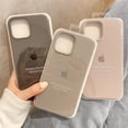 thumbnail image 2 of Con LOGO Funda De Silicona Original De Lujo Para Apple iPhone 14 Pro Max 13 7 8 6S Plus Oficial Para 11 12 XR X XS, 2 of 4