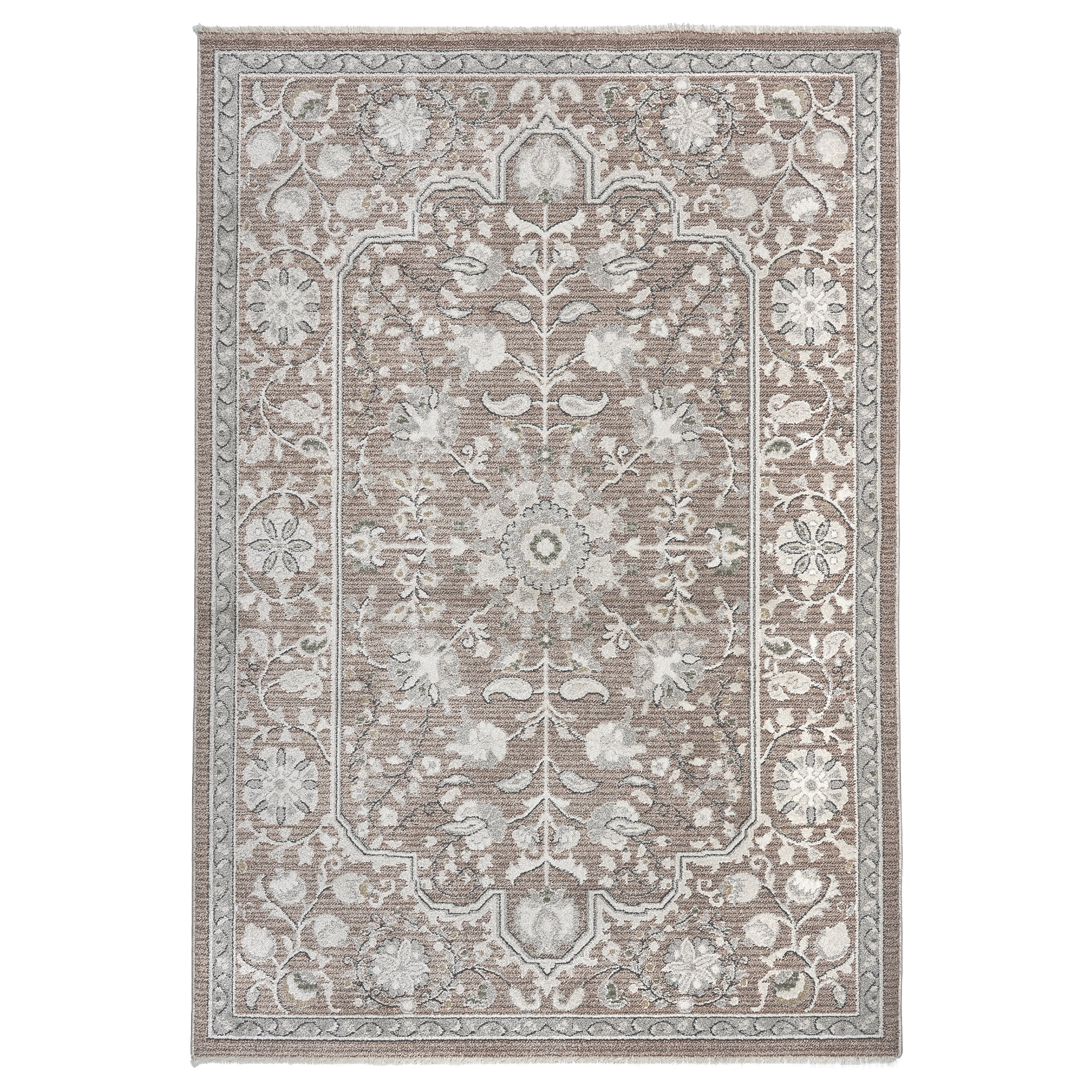 Paradis Orbis Traditional Oriental Rust Area Rug, 6x9