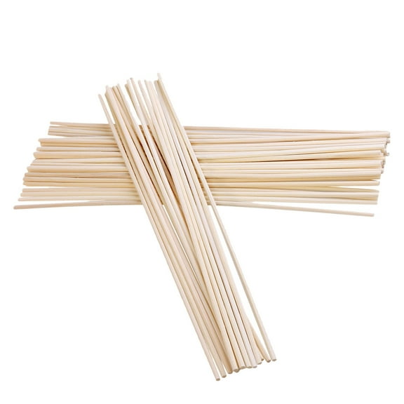 KAKOWELY 50Pcs Aromatherapy Diffuser Sticks for Home Fragrance Rattan Aroma Distribution Cafe Shop