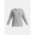 thumbnail image 3 of Time and Tru Women's and Women's Plus Waffle Stitch Sweater, Midweight, Sizes XS-4X, 3 of 5