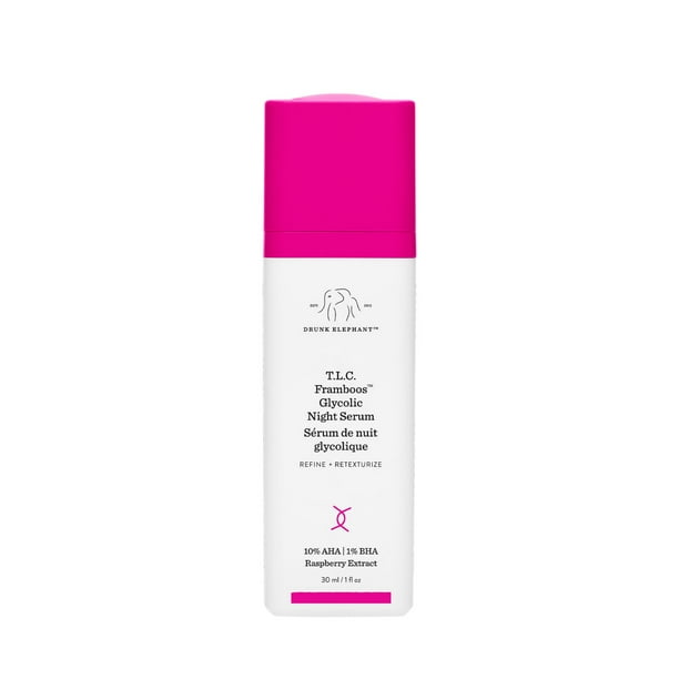 Sérum de noche Drunk Elephant T.L.C. Framboos Glicólico 30 ml