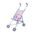 thumbnail image 2 of arctrm Poussette pour Poupée Poussette pour Poupée Jouet Porte-Bébé Chariot Maisonnette Éducative Pliable Violet, 2 of 10