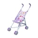 thumbnail image 2 of Cochecito de muñecas para niños, carrito de juguete, carrito de transporte de muñecas, carrito interactivo plegable Púrpura, 2 of 9