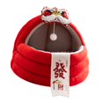 thumbnail image 3 of Almencla Cat Bed Creative Compact Pet Shelter Stable Kitten Warm Nest Pet Accessories M, 3 of 6