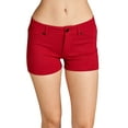 thumbnail image 2 of TheLovely Women's & Juniors Classic Casual 5 Pockets Ponte Solid Shorts, 2 of 2