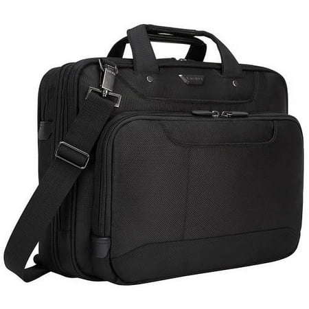 Targus Zip-Thru Laptop Briefcase Black Nylon CUCT02UA14S