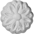 thumbnail image 1 of Ekena Millwork ROS01X01LA 1.12 In. OD Lauren Rosette Architecturale, 1 of 1